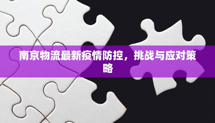 南京物流最新疫情防控，挑战与应对策略