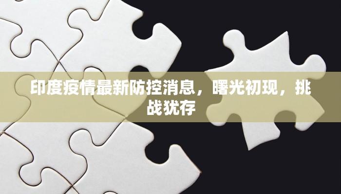 印度疫情最新防控消息，曙光初现，挑战犹存