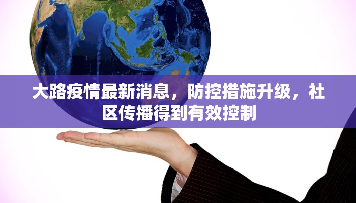 大路疫情最新消息，防控措施升级，社区传播得到有效控制