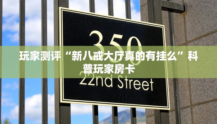 玩家测评“新八戒大厅真的有挂么”科普玩家房卡