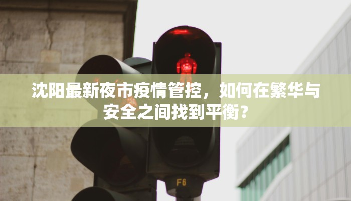 沈阳最新夜市疫情管控，如何在繁华与安全之间找到平衡？