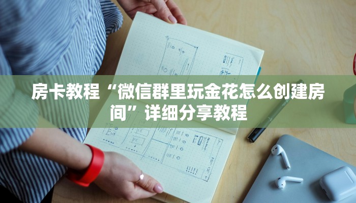 房卡教程“微信群里玩金花怎么创建房间”详细分享教程