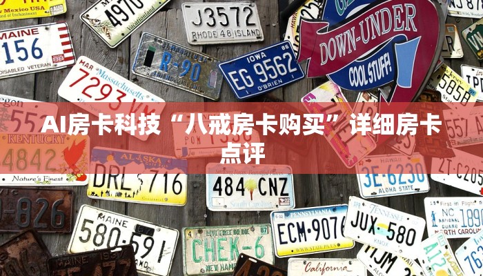 AI房卡科技“八戒房卡购买”详细房卡点评