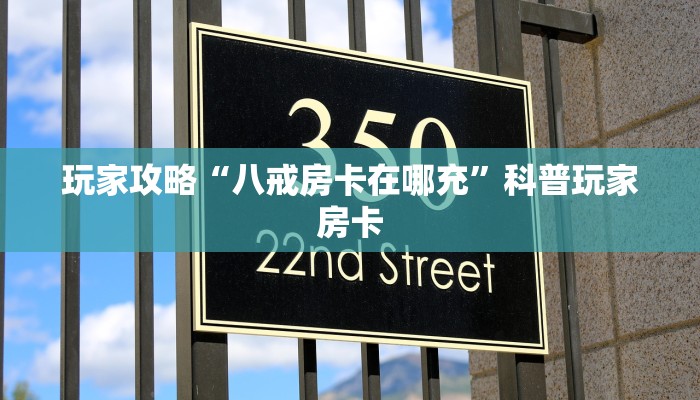 玩家攻略“八戒房卡在哪充”科普玩家房卡