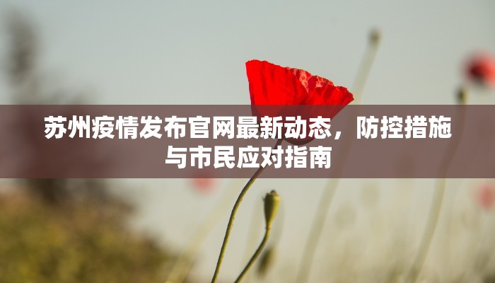苏州疫情发布官网最新动态，防控措施与市民应对指南