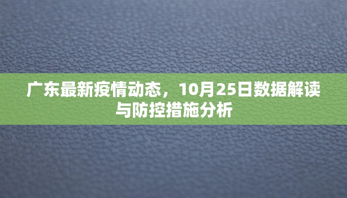 广东最新疫情动态，10月25日数据解读与防控措施分析