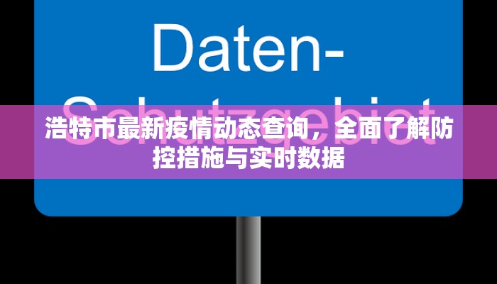 浩特市最新疫情动态查询，全面了解防控措施与实时数据