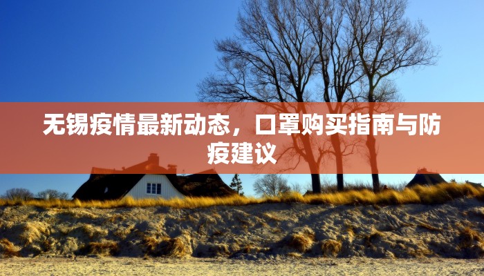 无锡疫情最新动态，口罩购买指南与防疫建议