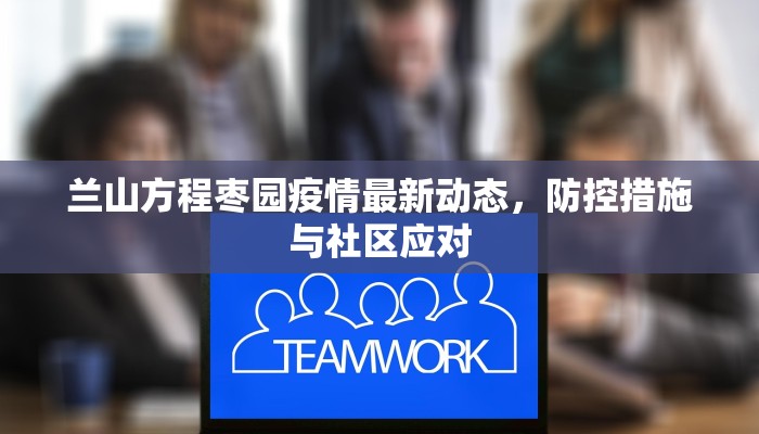 兰山方程枣园疫情最新动态，防控措施与社区应对