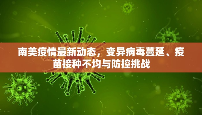 南美疫情最新动态，变异病毒蔓延、疫苗接种不均与防控挑战
