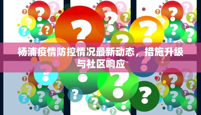 杨浦疫情防控情况最新动态，措施升级与社区响应